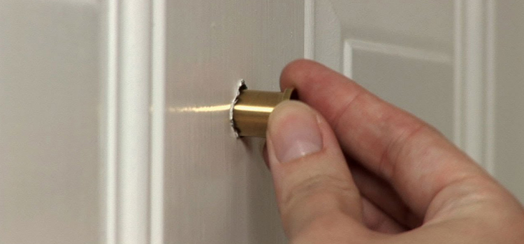 peephole door repair in Barstow